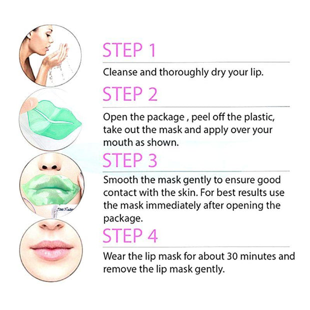 How to use lip mask