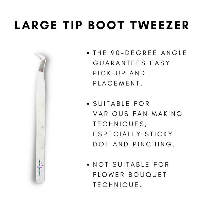 TWEEZER LOVELY DUO (ISOLATION 45 DEGREE AND LARGE BOOT TWEEZERS)