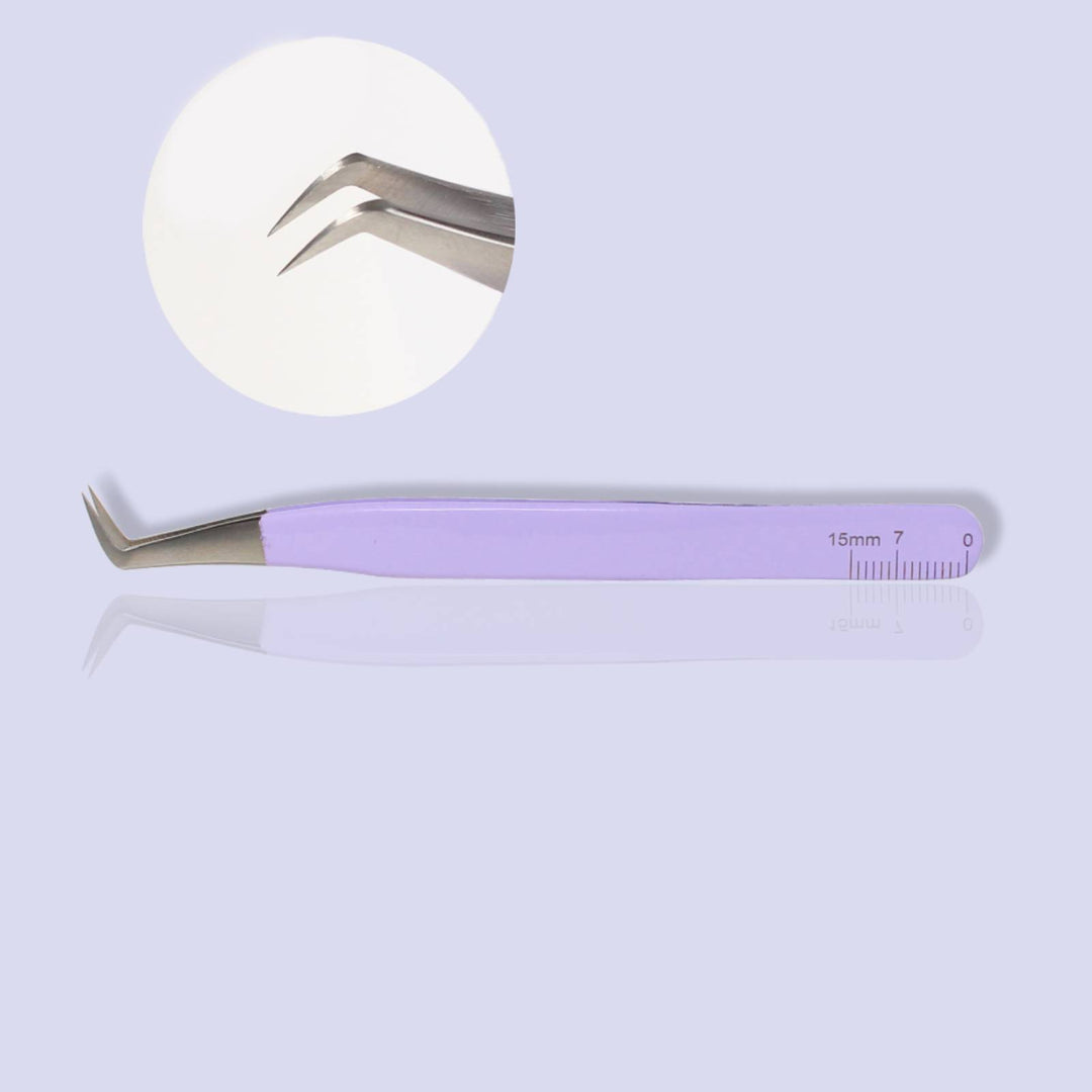 Straight extra slim Azara isolation tweezer | Thousandlashes