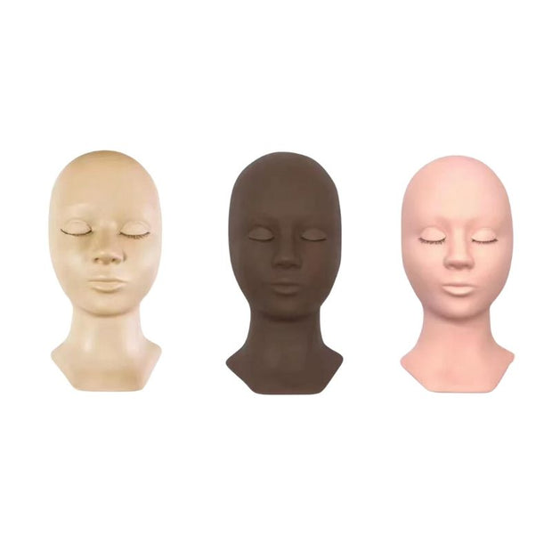 Buy FADLASH Lash Mannequin Head with 4 Pairs Replacement Eyelids for  Training Eyelash Extensions and Makeup Mannequin Head for Practice Online  at desertcartSeychelles