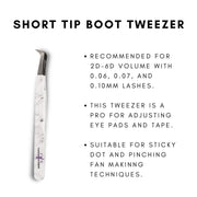 Short Tip Boot Tweezer