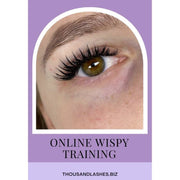 Wispy natural lashes